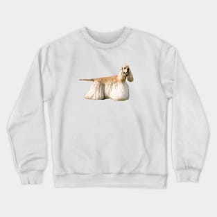 American Cocker Spaniel Golden Beauty Crewneck Sweatshirt